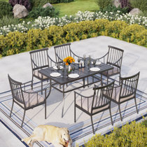 7 piece patio dining deals sets on sale